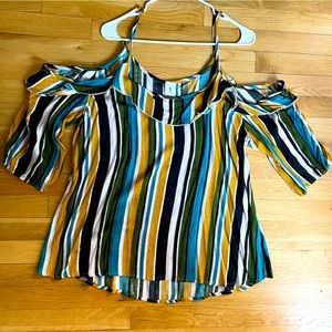 NWT multi-color top